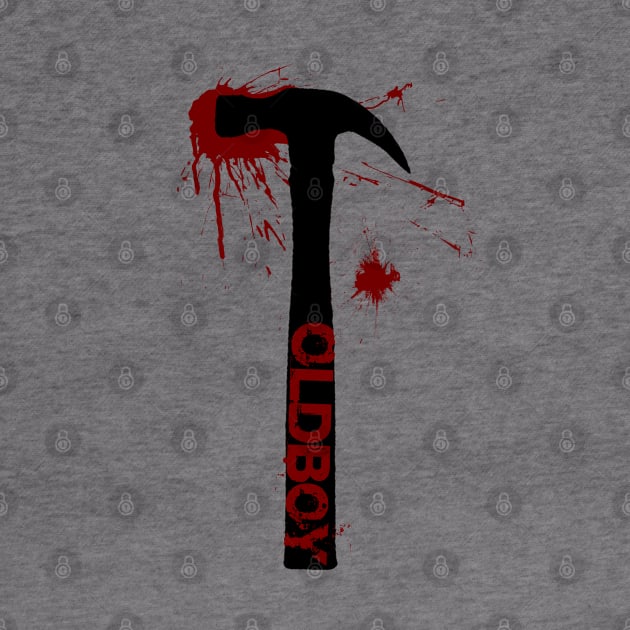 Oldboy Movie T-Shirt with Hammer by Scar